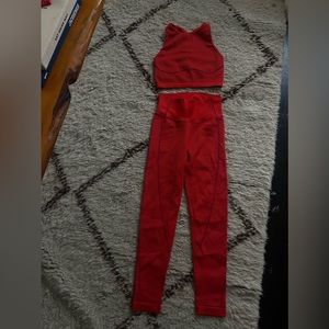 Red Aerie Workout Set